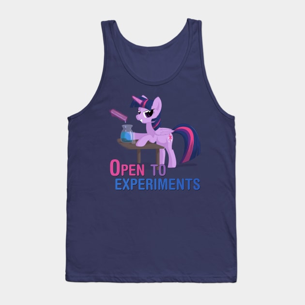 Open to experiments Tank Top by Stinkehund